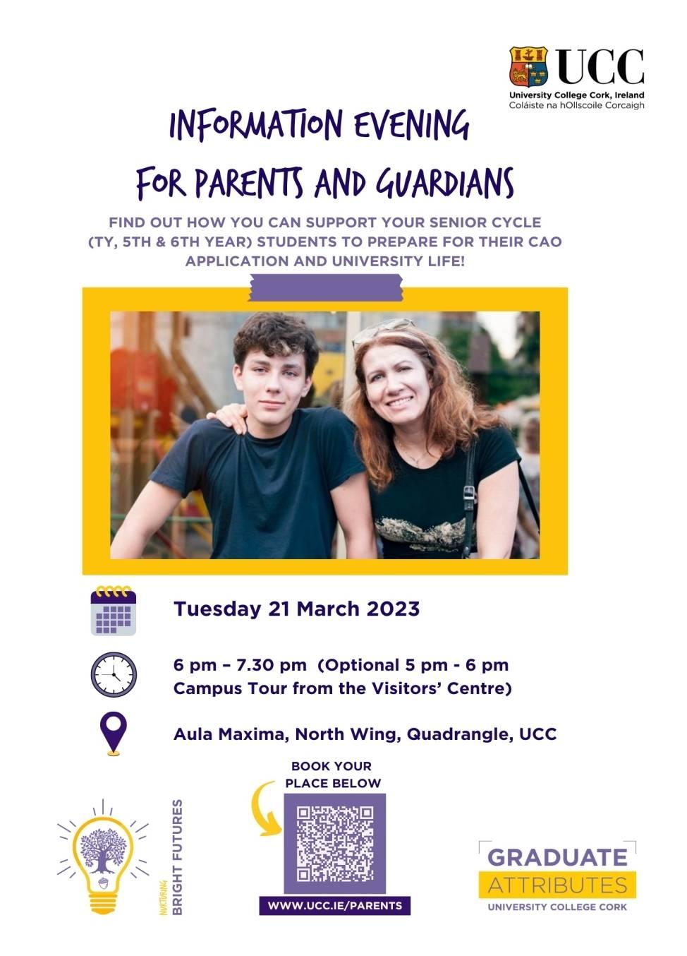 Ucc Information Evening For Parents Intermediate School Killorglin